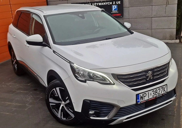 Peugeot 5008 cena 69999 przebieg: 175000, rok produkcji 2018 z Ślesin małe 326